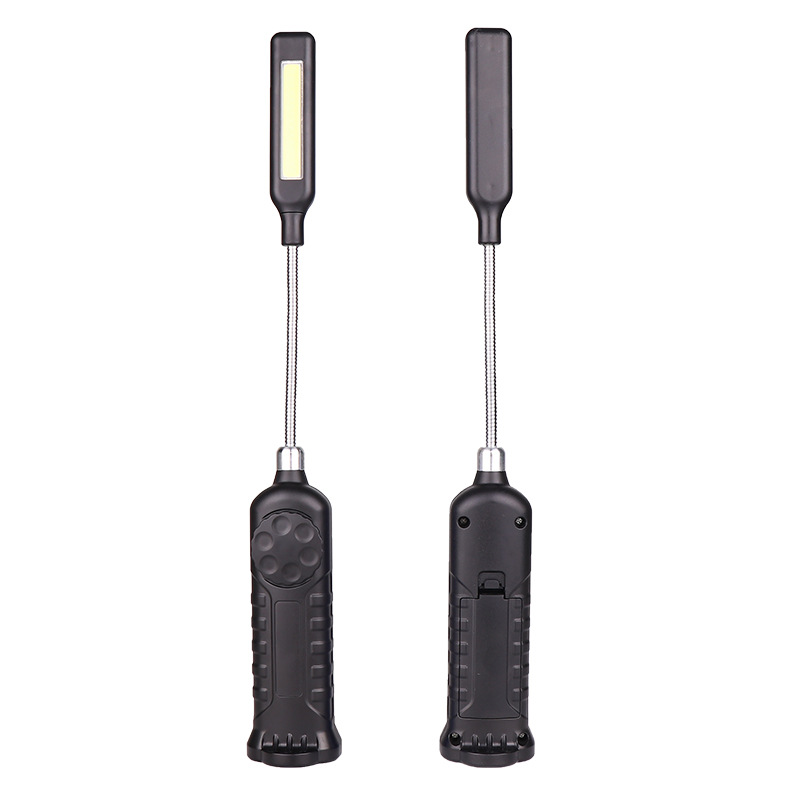 Cross-Border New Arrival Led Strong Light Flashlight Rotary Switch Electrodeless Variable Light Outdoor Strong Light Lamp Emergency Inspection Lamp