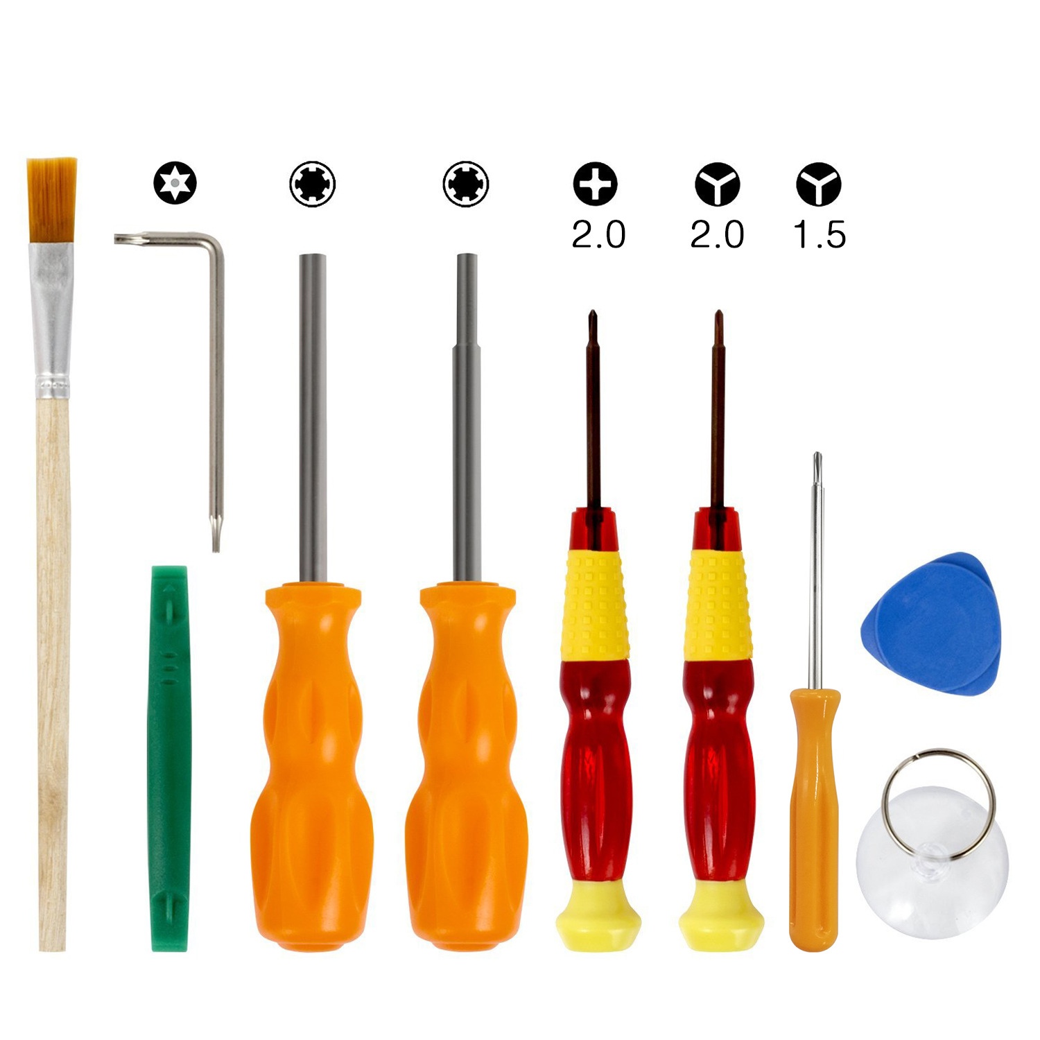10-Piece NS Switch Disassembling Tool MGC Handle Screwdriver Disassembling Game Machine Screwdriver Tool