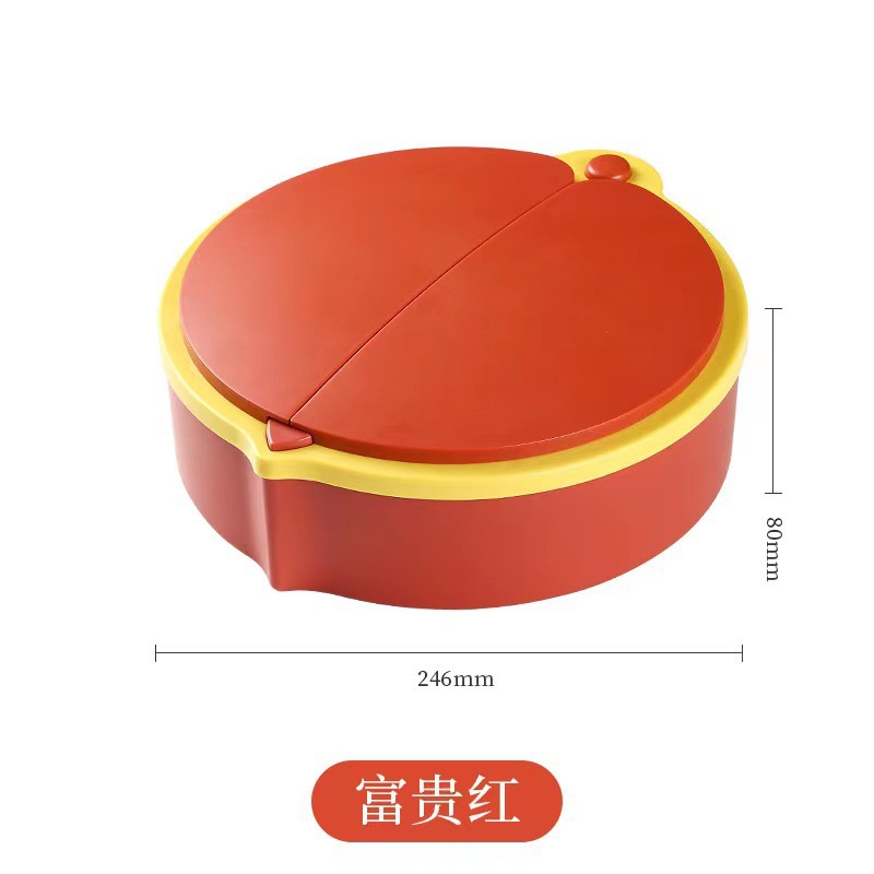 Creative Beetle Fruit Plate Tea Table Household Nut Separated Storage Box Press Switch Dried Fruit Box