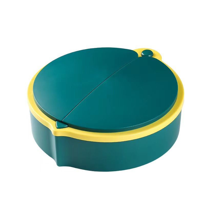 Creative Beetle Fruit Plate Tea Table Household Nut Separated Storage Box Press Switch Dried Fruit Box