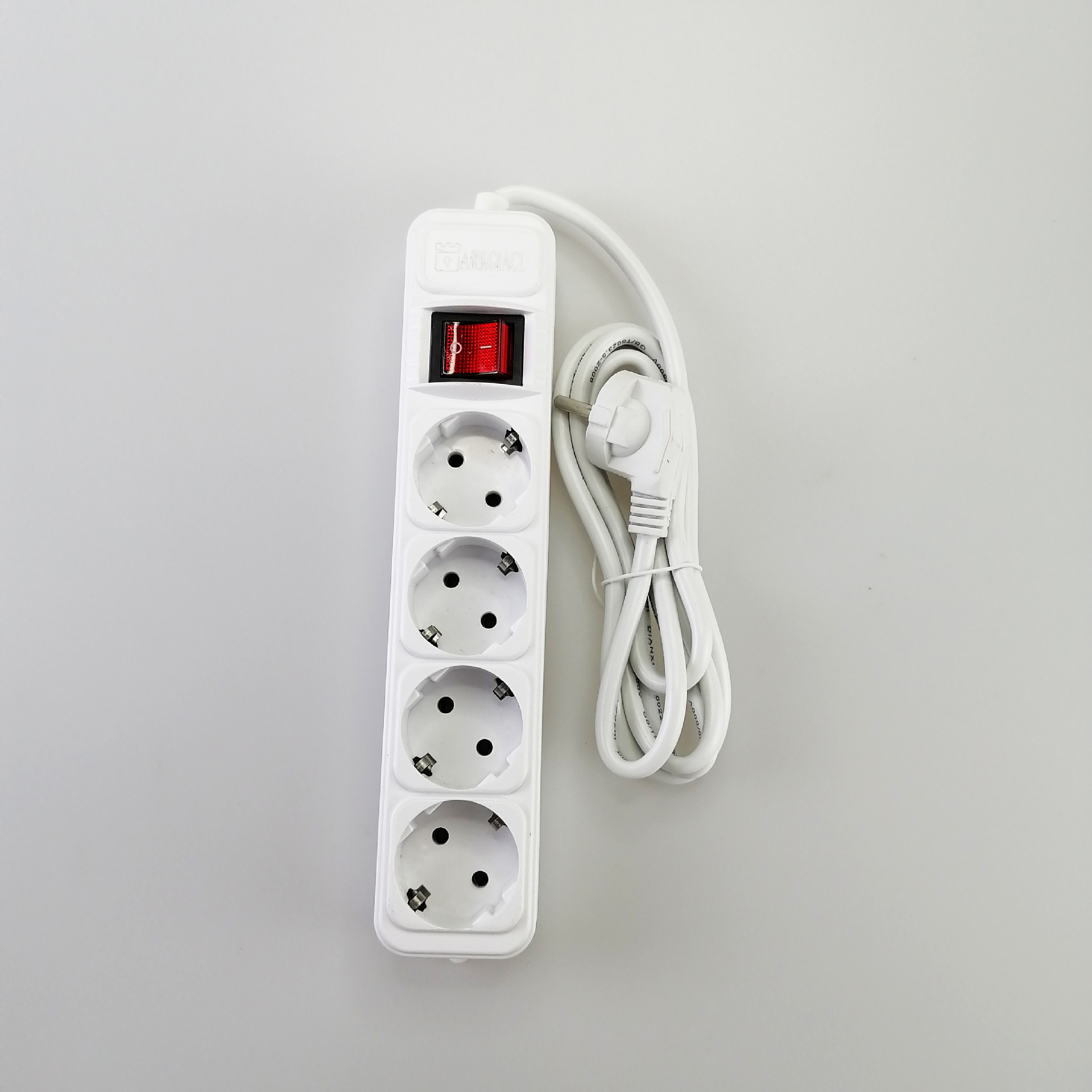 French Five-Bit Plug Board with Switch Connector Socket Patch Board Vache French 3 M Wire African with USB