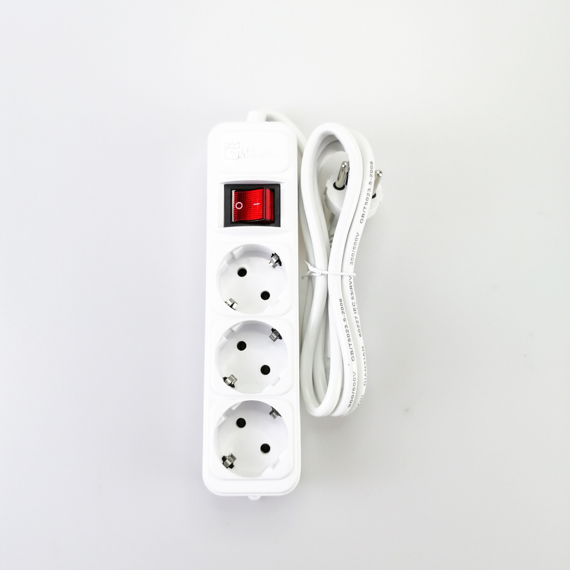 French Five-Bit Plug Board with Switch Connector Socket Patch Board Vache French 3 M Wire African with USB