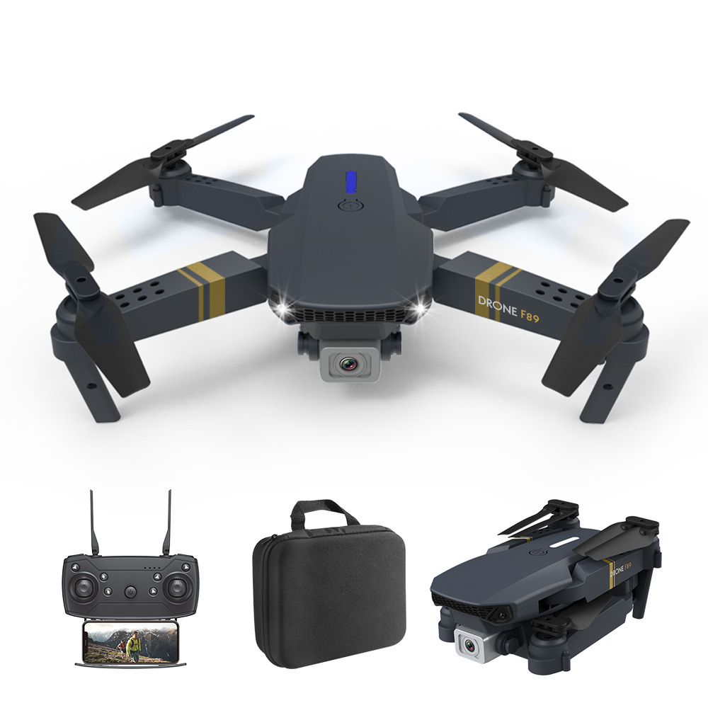 F89 Folding Unmanned Aircraft 4K Dual Camera Switching Long Endurance Fixed High Aircraft E58 Upgraded Remote Control Aircraft