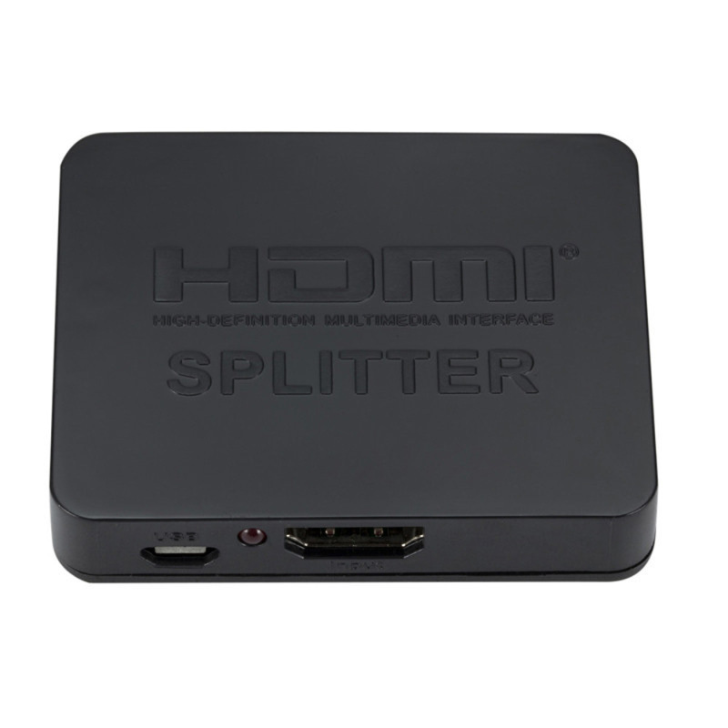 Wholesale HDMI Distributor One-Switch Two-Way HDMI Distributor One Divided into Two Mini HD Video Distributor 4K