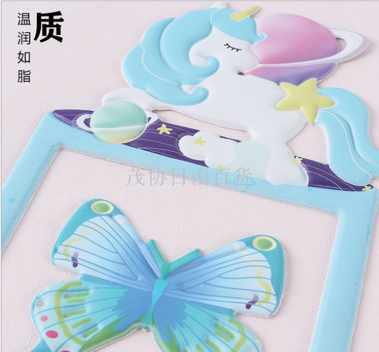 Self-adhesive PU stereo luminous cartoon socket decorative cover protection cover 86 type switch paste