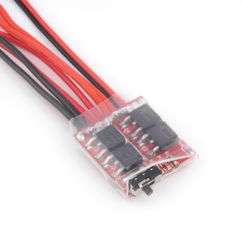 Remote Control Model Car Marine Two-Way Brush Electrical Adjustment 20A/30a Two-Way DIY with Brake/without Brake Switch