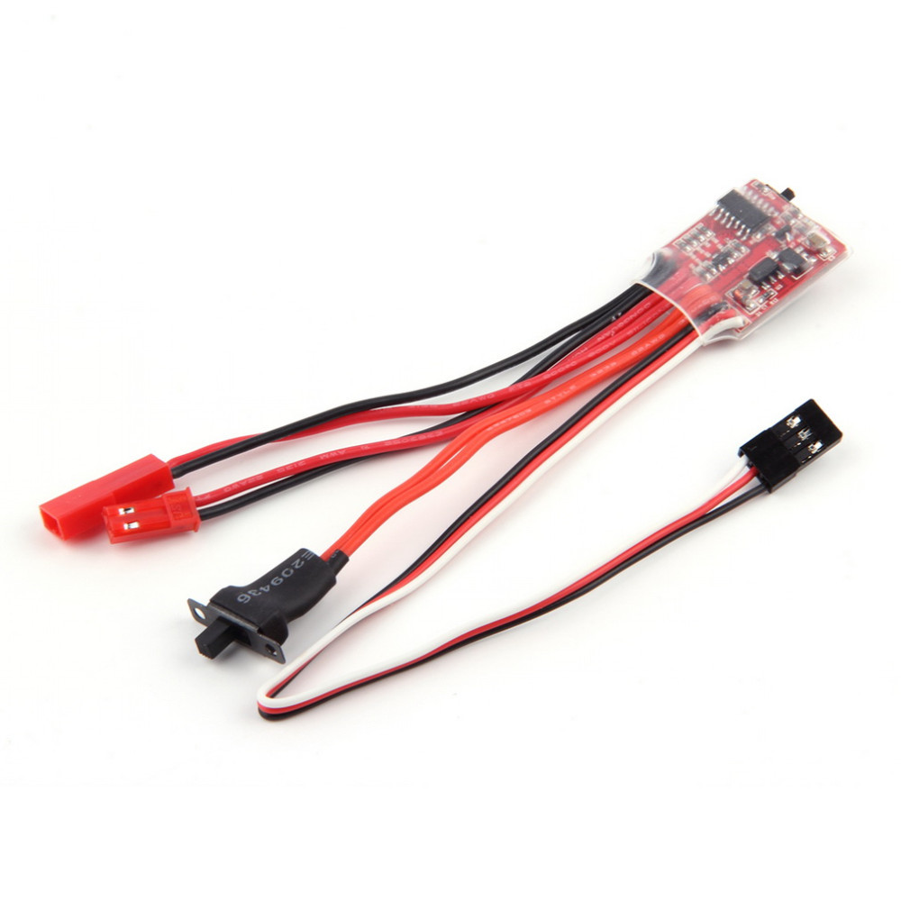 Remote Control Model Car Marine Two-Way Brush Electrical Adjustment 20A/30a Two-Way DIY with Brake/without Brake Switch