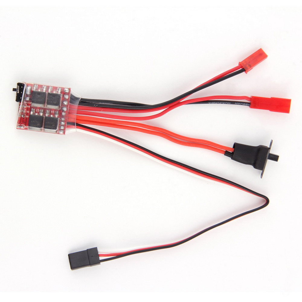 Remote Control Model Car Marine Two-Way Brush Electrical Adjustment 20A/30a Two-Way DIY with Brake/without Brake Switch