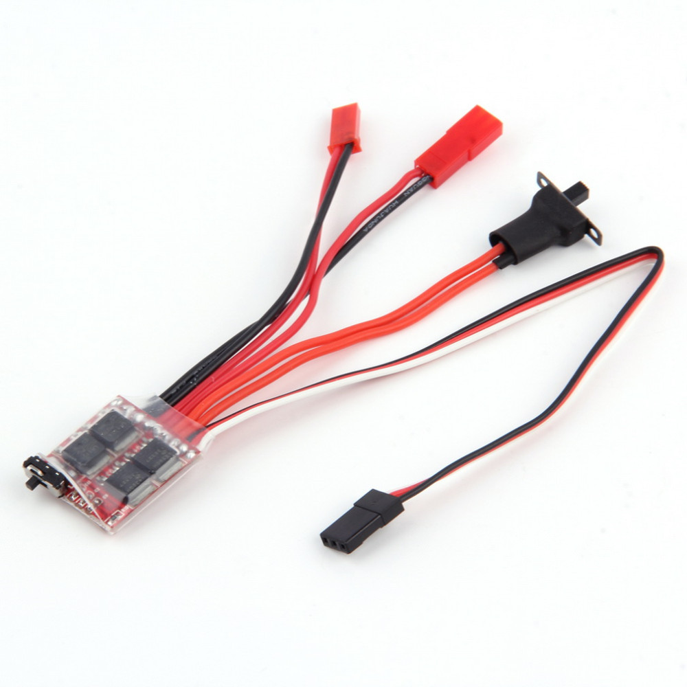 Remote Control Model Car Marine Two-Way Brush Electrical Adjustment 20A/30a Two-Way DIY with Brake/without Brake Switch