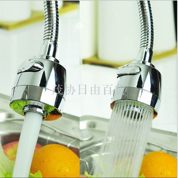 Faucet flower sprinkles kitchen wash vegetables splash water bubbler 2-gear switch manufacturers direct sales large congruous
