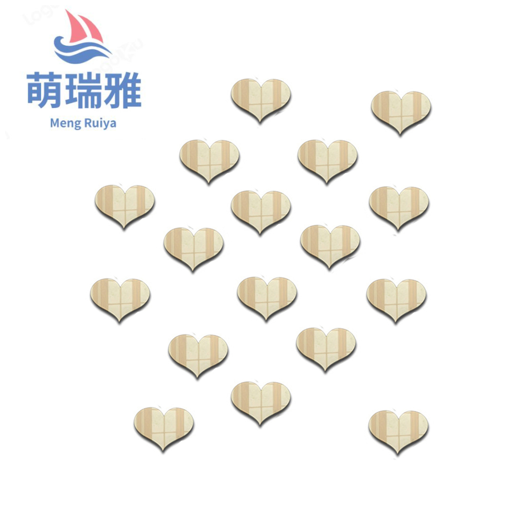 Acrylic Mirror Stickers Love Switch Sticker SwitchDecoration Home Decoration Self-Adhesive Mirror Switch Wall Protection