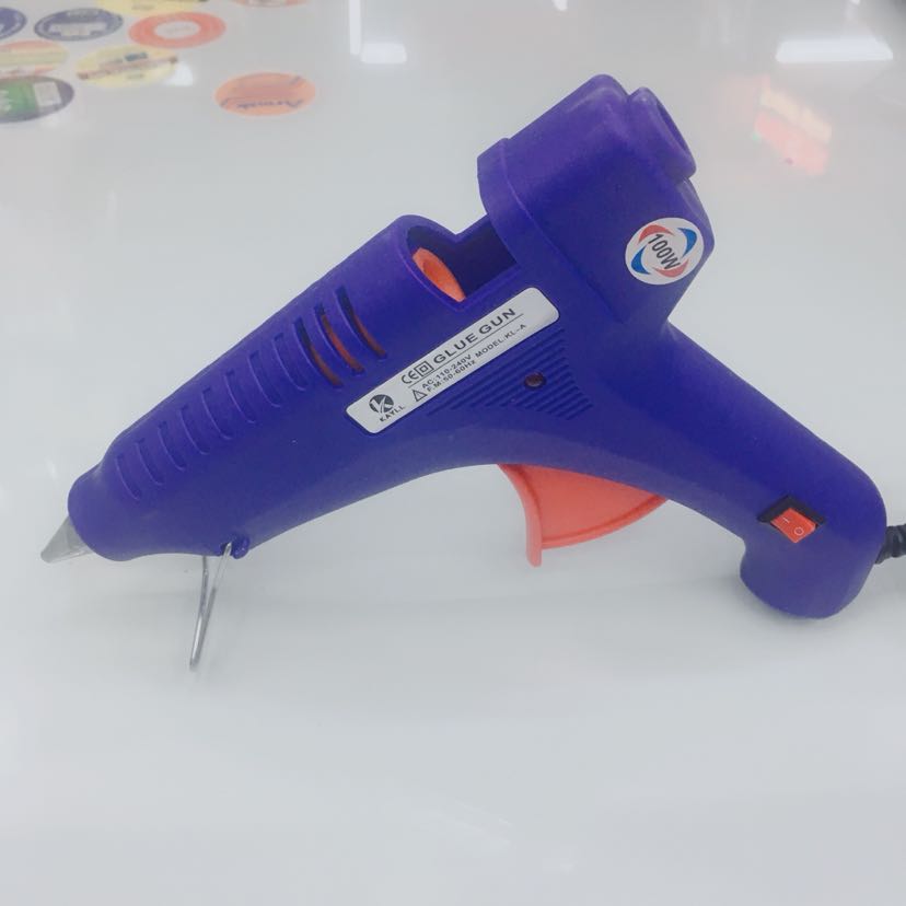 100W tape switch 80w glue gun hot melt adhesive rod special power yiwu glue gun manufacturer electricity
