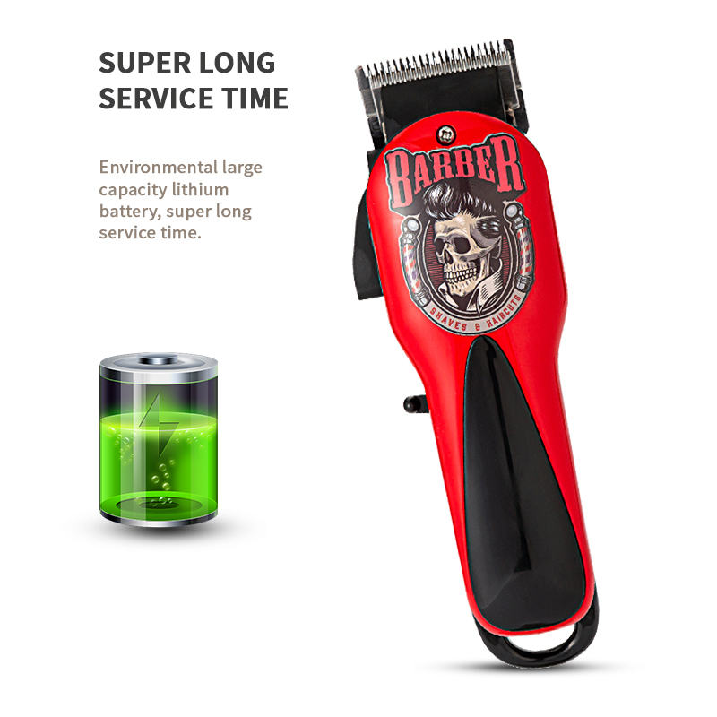 Linlu LR-Y8 One-Click Switching Long Endurance Hair Scissors LCD Display Electric Men&#039;s Hair Clipper