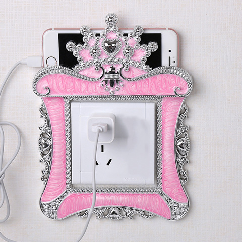 Acrylic European Single Switch Sticker Double Switch Stickers Switch Sticker Wall Sticker Switch Protective Cover Socket Sticker Switch Cover
