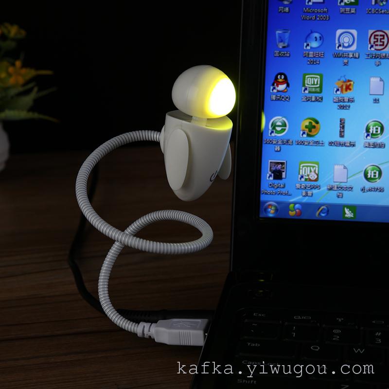 Creative new robot USB lamp LED touch switch lamp Mini Nightlight