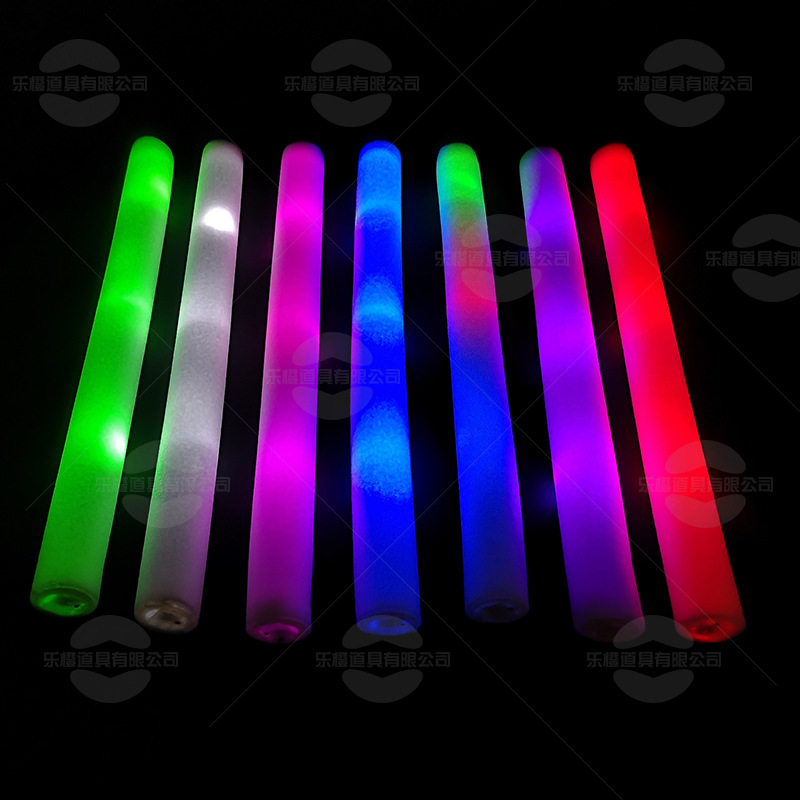 Foam Light Stick Led Switch Colorful Sponge Stick Concert Lantern Stick Bar KTV Atmosphere Interactive Glow Stick