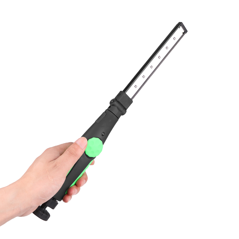 Cross-border UVC strong light working lamp built-in battery USB charging foldable working lamp including magnet rotary switch