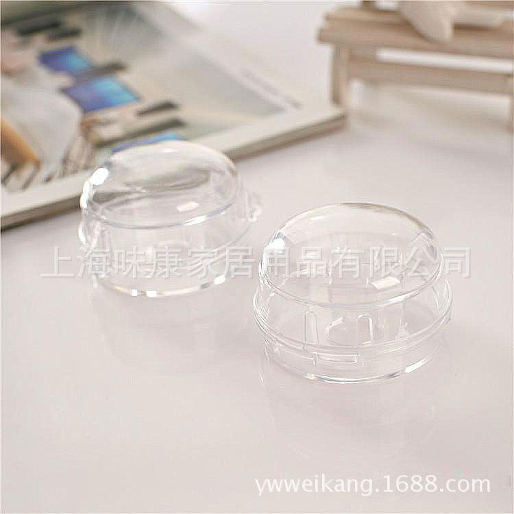 Gas Stove Protective Cover Kitchen Gas Rotary Switch Anti-Dirty Anti-Fouling Transparent Protective Cover Amazon Hot Sale Cross-Border