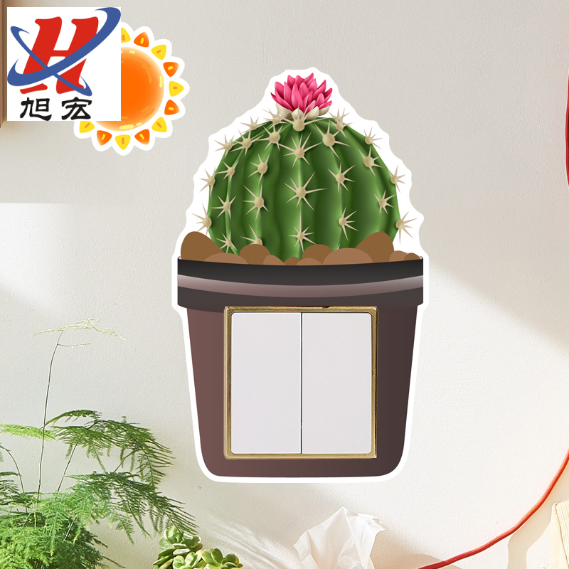 Switch Sticker Switch Cover  Socket Wall Sticker Switch Decoration Luminous Stickers Decoration Set Can Be Customized