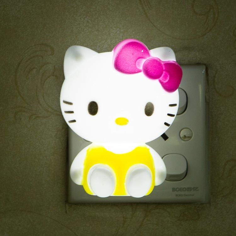 Morning Light 151# Cartoon Plug-in with Switch Small Night Lamp Children&#039;s Room Energy Saving Bedside Lamp Wall Lamp Creative Gift