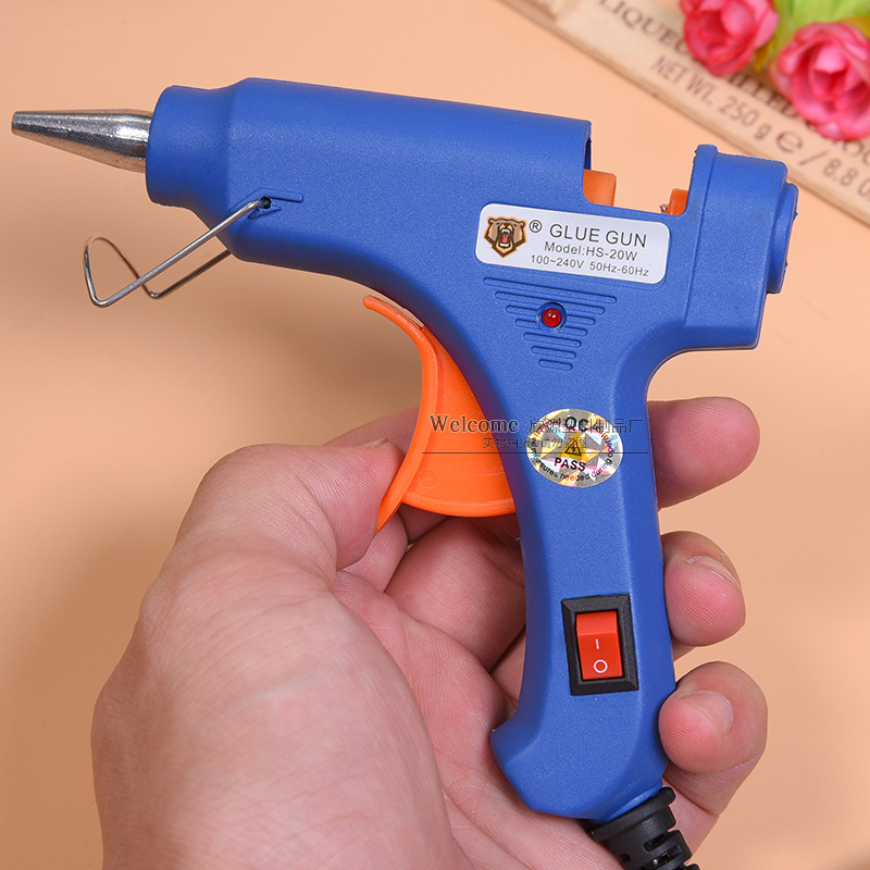Glue Gun Factory Direct Sales 20 W-150W Hot Melt Glue Gun Adjustable Temperature with Switch Durable Type Hot Melt Gun High Temperature Glue Gun