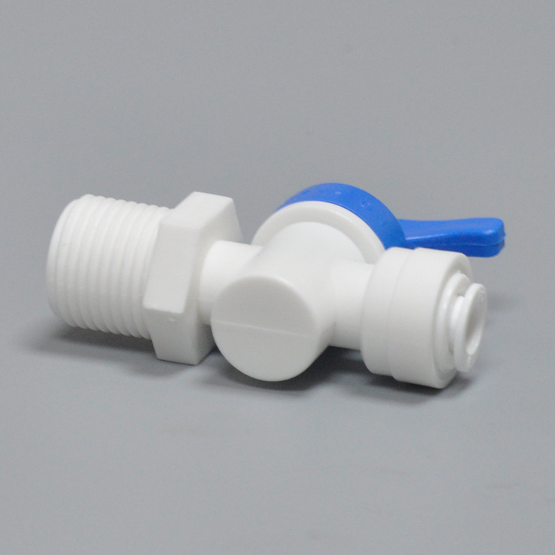 TwoPoint Ball Valve Water Purifier Accessories 4Point Outer Teeth Turn 2Point Switch Connector Angle Valve Converter