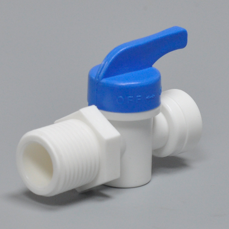 TwoPoint Ball Valve Water Purifier Accessories 4Point Outer Teeth Turn 2Point Switch Connector Angle Valve Converter