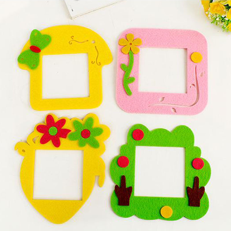 Felt Animal Switch Stickers Removable Kindergarten Classroom Decoration Environment Layout Wall Stickers