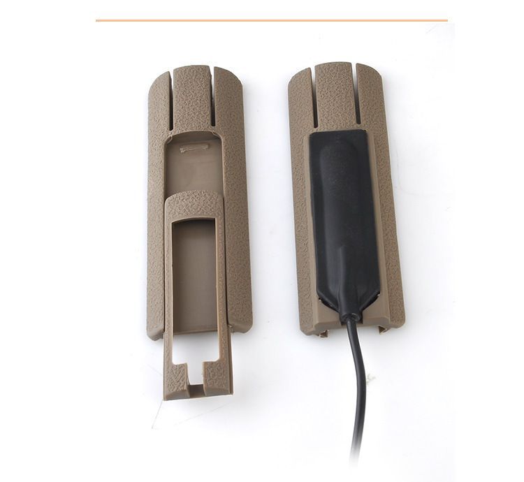 Element Wholesale Wire-Controlled PEQ Torch Rat-Tail Switch Card Slot Guide Rail M4 Fishbone Jinming MK18 Outdoor Guard Timber