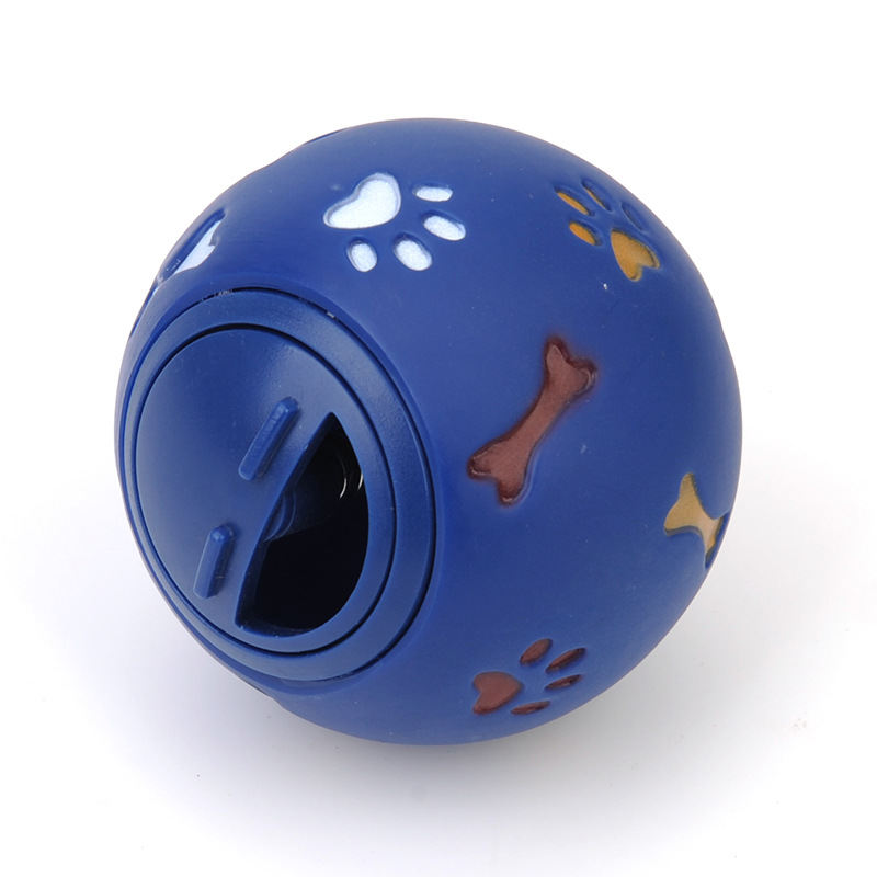Dog Toy Rotating Switch Footprints Ball Pet Educational Feeding Toy Food Dropping Ball One Piece Dropshipping