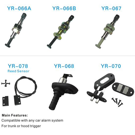Renault central lock gun marks the car trunk lock glass lock switch