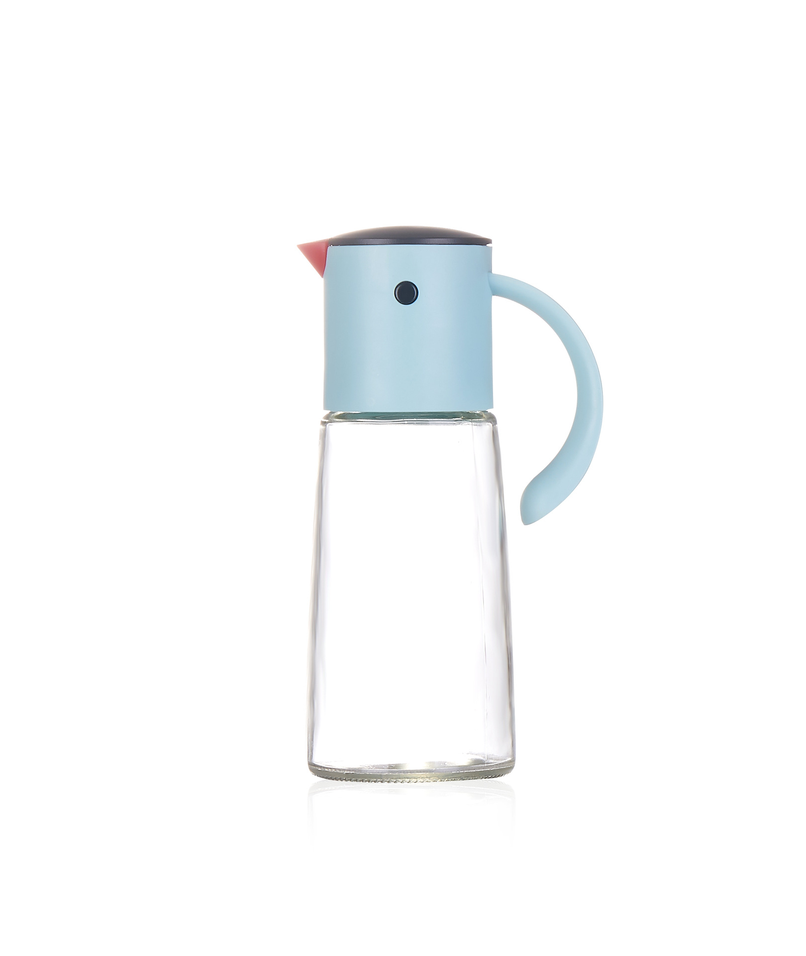 Patent creative new automatic switch cartoon woodpecker glass leakproof oil pot kitchen sauce vinegar pot