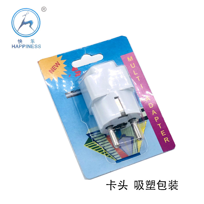 A-14 European standard two-pin multi-function conversion plug with switching indicator Light A-7 European high-pin conversion plug