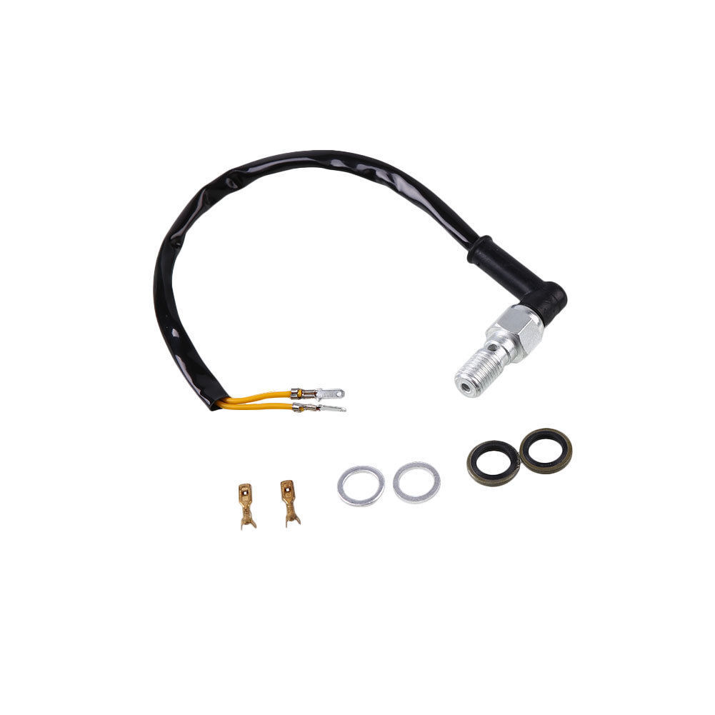 Motorcycle Modified Brake Oil Pipe Brake Brake Taillight Switch Pressure Switch Hydraulic Switch Single Tube