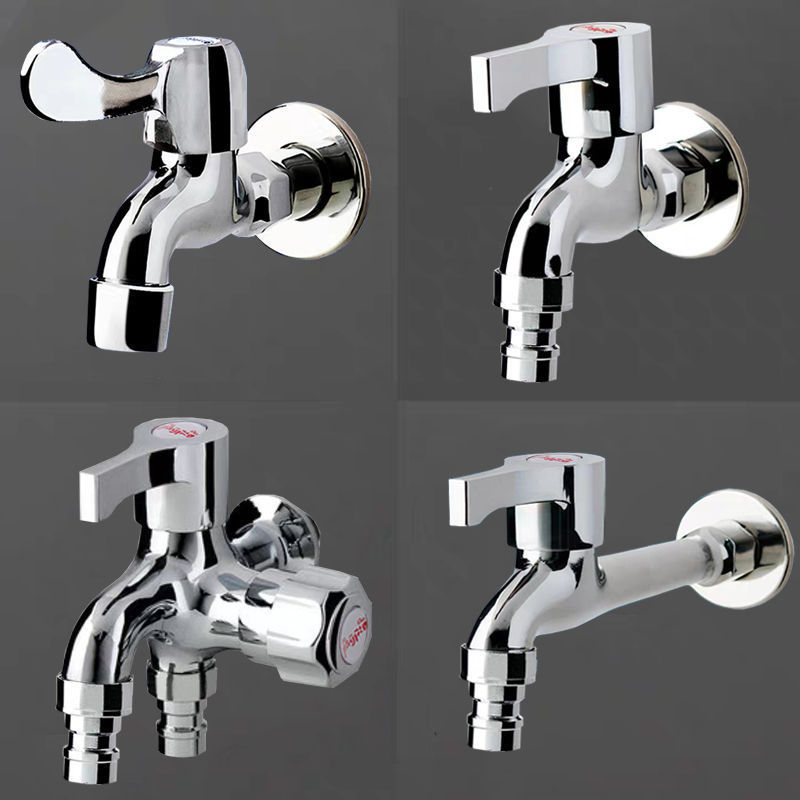 [Loss] Washing Machine Faucet Four Points Household Lengthened One-Switch Two-Way Dual-Use Mop Pool Faucet