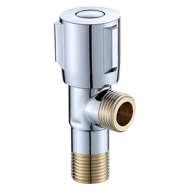 Steel Thickened Cold Water And Water Heating Faucet Toilet Valve Switch ExplosionProof 4 Points OneSwitch TwoWay