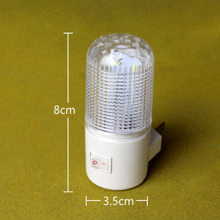 [Factory Direct Sales] 3W Small Night Lamp Plug-in with Switch Led Bedside Lamp Energy-Saving Lamp Stall Night Market Wholesale