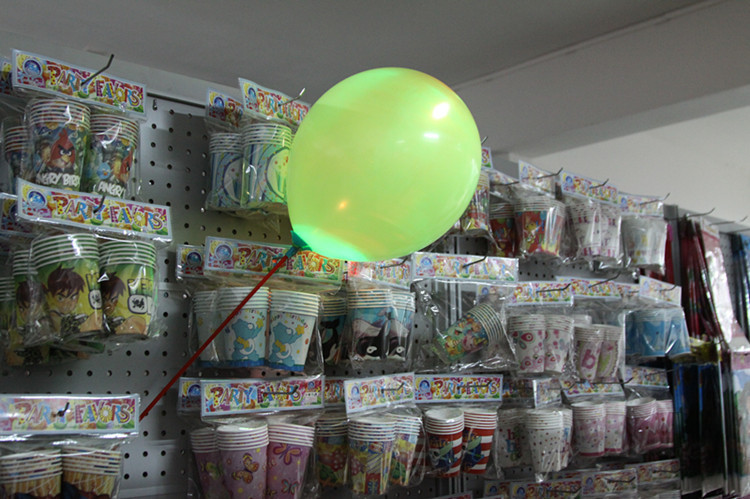 Luminous Balloon Creative Balloon with Switch Wholesale Led Colorful Color Changing Luminous Balloon