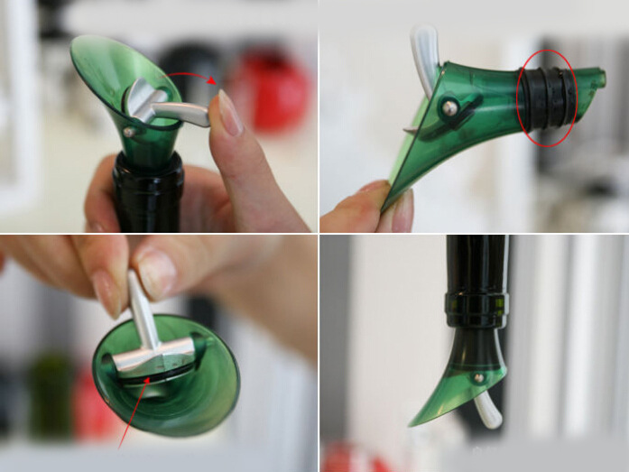 Wine Stopper Wine Container Red Wine with Switch Sealing Plug Wine Container Wine Stopper Kitchen Gadgets in Stock
