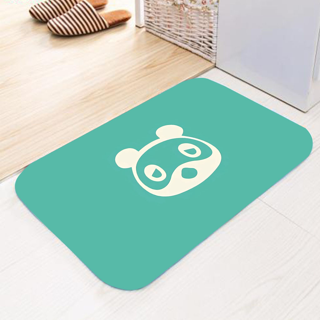 Switch Hot Game Animal Crossing Waterproof Non-Slip Bath Mat Foot Mat Door Mat Flannel Customized Floor Mat