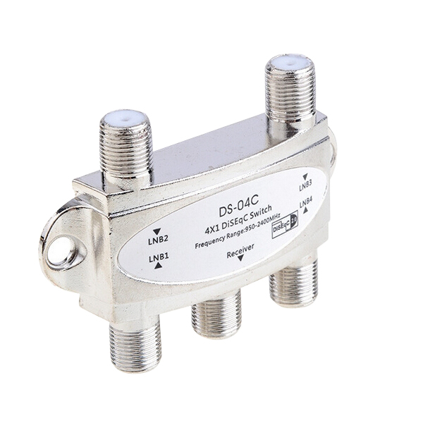 Satellites switch 4x1 diseqc 2.0 switch