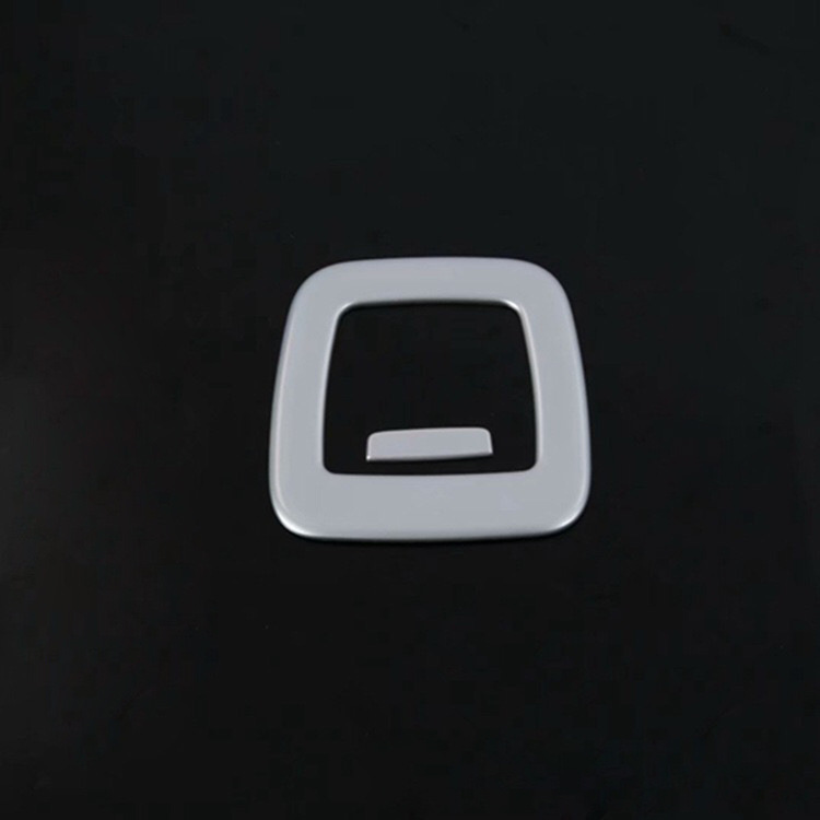 Suitable for 20 BMW X3 Tailgate Handle Switch Sequins X4 Trunk Armrest Door Handle Cover Modified Matte Silver Carbon Fiber