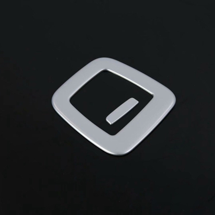 Suitable for 20 BMW X3 Tailgate Handle Switch Sequins X4 Trunk Armrest Door Handle Cover Modified Matte Silver Carbon Fiber