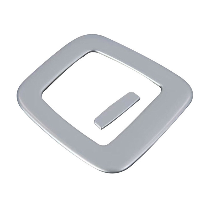 Suitable for 20 BMW X3 Tailgate Handle Switch Sequins X4 Trunk Armrest Door Handle Cover Modified Matte Silver Carbon Fiber