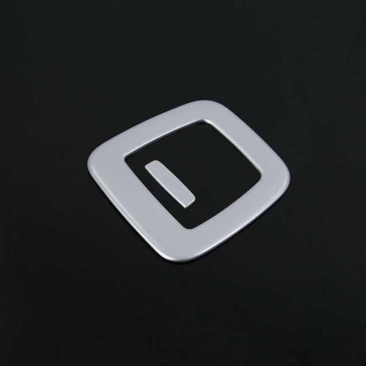 Suitable for 20 BMW X3 Tailgate Handle Switch Sequins X4 Trunk Armrest Door Handle Cover Modified Matte Silver Carbon Fiber