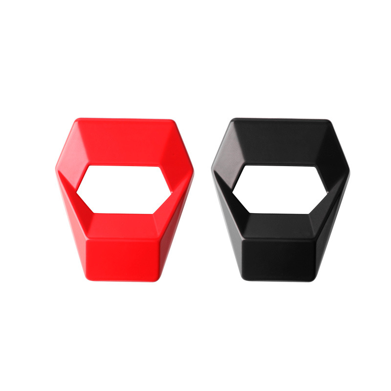 Button Decorative Cover Ignition Lock Protective Cover Sports Car Interior Modification Start Decorative Ring Universal