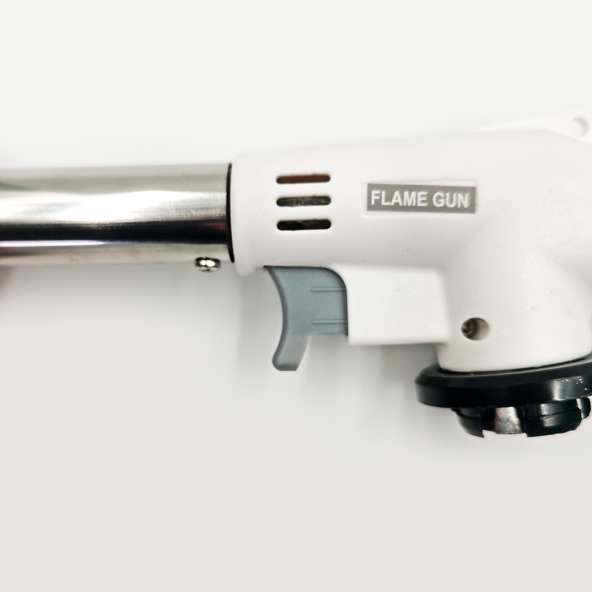 Card Type Flame Gun Inverted Spray Gun Picnic Barbecue Portable Gas Stove Spray Gun Outdoor Barbecue Ignition Welding Gun Nozzle Lighter