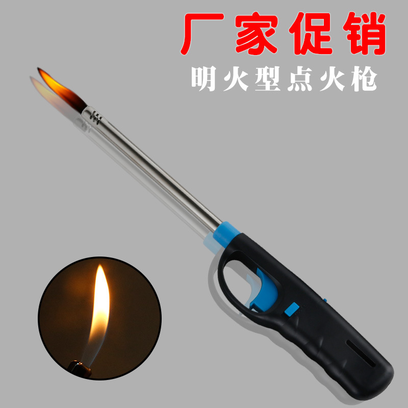 Factory Pin Lengthened Lighter Electronic Ignition Device Kitchen Liquefied Gas Gas Stove Open Flame Burning Torch Igniter