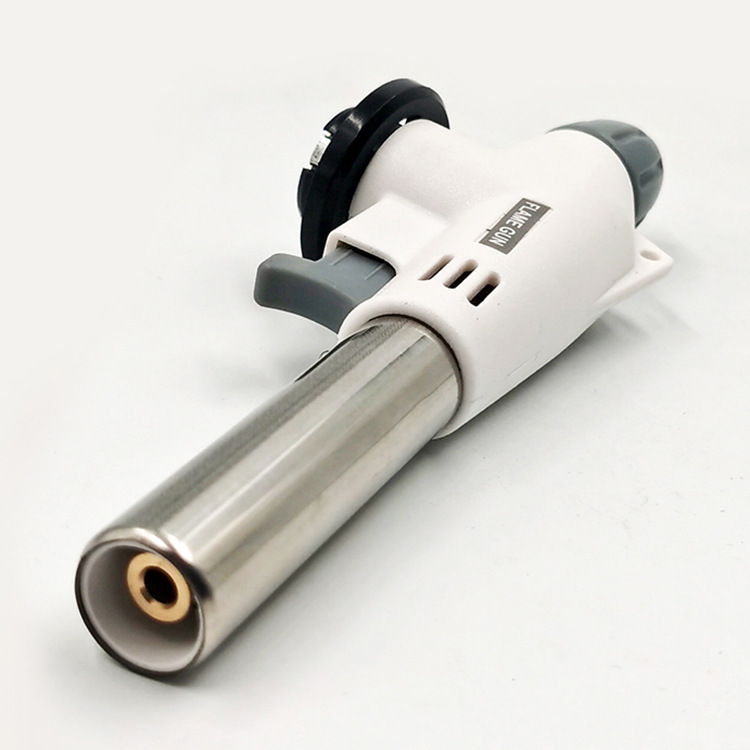 920 Card Type Gas Tank Flame Gun Outdoor Barbecue Torch Kitchen Baking Igniter Burning Pig Hair Flame Gun Nozzle