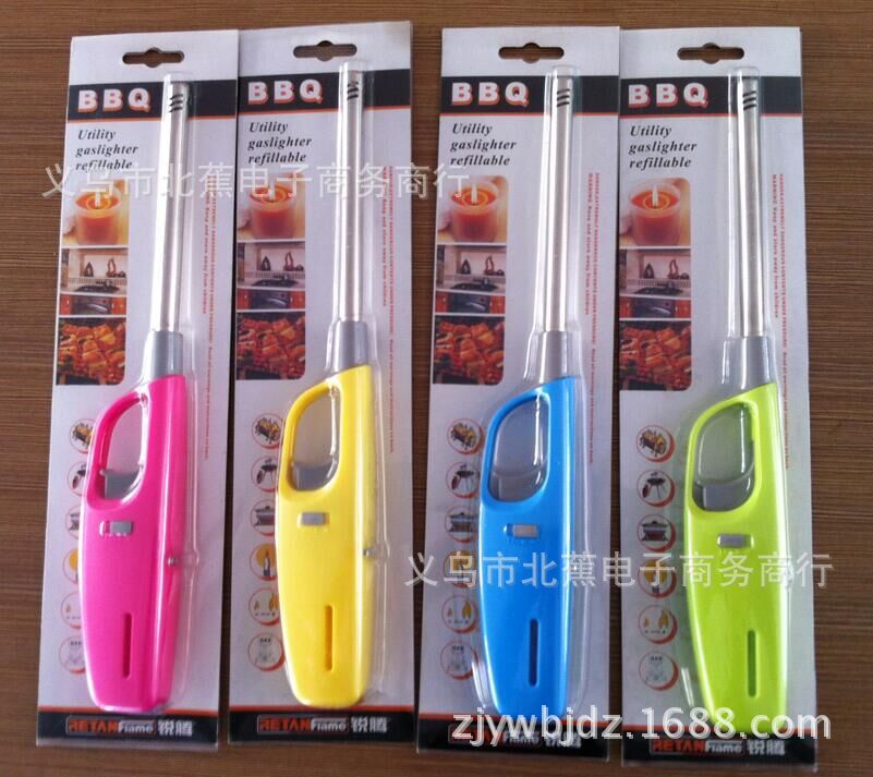 Hot Sale High Quality 10025 Type Open Flame Burning Torch Gun Lighter Plastic Igniter Igniter